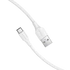 Vention USB-A 2.0/M -> USB-C/M, 1m,(3A,fehér), kábel