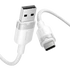 Vention USB-A 2.0/M -> USB-C/M, 2m,(fehér,3A), kábel