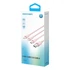 Vention USB-A 2.0/M -> USB-C/Lightning/Micro USB-B, 1,5m,(pink,3A,3in1), kábel