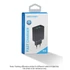 Vention USB-A+A (2port, 18W/18W,fekete), töltő