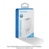 Vention USB-A+A (2port, 18W/18W,fehér), töltő