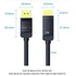 Vention Displayport 4K -> HDMI, (fekete), 1m, kábel