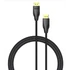 Vention Displayport/M -> Displayport/M  (Szövet, fekete), 10m, kábel