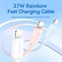 Vention USB-C 2.0 -> Lightning, (3A, blue) 1m, kábel