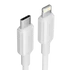 Vention USB-C 2.0 -> Lightning, (3A, fehér) 2m, kábel