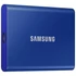 SAMSUNG SSD Külső, 2TB, T7, Kék, USB3.2/USB Type-C