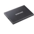 SAMSUNG SSD Külső, 2TB, T7, Titán Szürke, USB 3.2