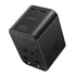 Choetech USB-C*2+A (65W, fekete, travel, US,UK,EU,AU), töltő