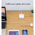 Choetech 4-port 2*USB-C+2*USB-A (4port,asztali,100W,fehér,GAN), töltő