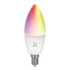 Deltaco SMART HOME SH-LE14RGB izzó LED, E14, gyertya, WIFI, 5W, színes+fehér, szabályozható, 3db/csomag
