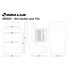 Sim-Lab Speed 1 Kagylóülés (XXL) - Kék