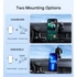 Choetech Telefon (15W,töltős, gravitációs,szellőzőre,USB-C), tartó