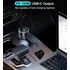 Choetech USB-C*2+A (130W,3-portos, autós, gyorstöltő), töltő