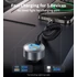 Choetech USB-C*2+A (65W,3-portos, autós, gyorstöltő), töltő