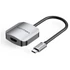 Vention USB-C -> VGA (0,15m Szürke Aluminum Ötvözet) konverter