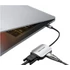Vention USB-C -> HDMI/VGA (0,15m Szürke Aluminum Ötvözet) konverter