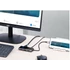 Vention USB-C -> HDMI/VGA/USB3.0/PD (0,15m Szürke, fém Ötvözet) konverter