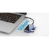 Vention USB-C -> HDMI/ USB3.0*3/PD (0,15m, szürke, tükrös felületű), Dokkoló