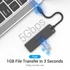 Vention USB-C -> USB-A 3.0*4 & Micro B USB 1m, Hub