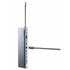 Vention USB-C -> HDMI/VGA/USB-C Gen 1/USB 3.0x2/USB 2.0/RJ45/SD/TF/TRRS 3.5mm/PD 0,25m (11 az 1-ben, szürke, fémszerű), Dokkoló
