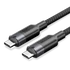 Vention USB-C 3.2/M, 1m,(fekete, Gen2, 10Gbps), kábel