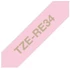 Brother TZe-RE34 12 mm széles 4 m hosszú szövetszalag