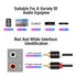 Vention 2*RCA/M -> 2*RCA/M , (audio,fekete), 1m, kábel