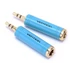 Vention 6.5mm/F -> 3.5mm jack/M, (audio,kék), adapter