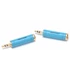 Vention 6.5mm/F -> 3.5mm jack/M, (audio,kék), adapter