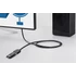 Vention USB 3.0,  (hosszabbító, fekete), 1m, kábel