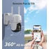 Ankway-Choetech PTZ, napelemes, CSAK Wi-Fi, kamera