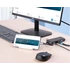 Vention USB-C -> HDMI/ VGA/USB3.0*2/USB2.0*2/RJ45/TF/SD/PD (0,15m, szürke, tükrös felületű), Dokkoló