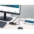 Vention USB-C -> HDMI/USB3.0*3/PD (0,15m Szürke Aluminum Ötvözet), Dokkoló