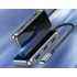 Vention USB-C -> USB3.0*4/PD (0,15m, szürke, tükrös felületű), Dokkoló