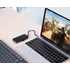 Vention USB-C -> USB3.0*4/PD (0,15m, szürke, tükrös felületű), Dokkoló