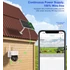 Ankway-Choetech PTZ, napelemes, CSAK Wi-Fi, kamera