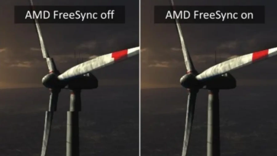 AMD FreeSync off / on